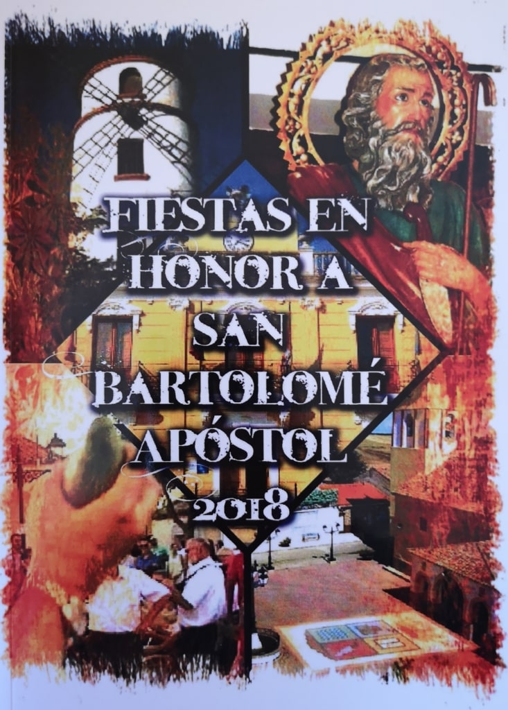 Fiestas patronales en honor a San Bartolomé Apóstol 2018 San Bartolomé de las Abiertas